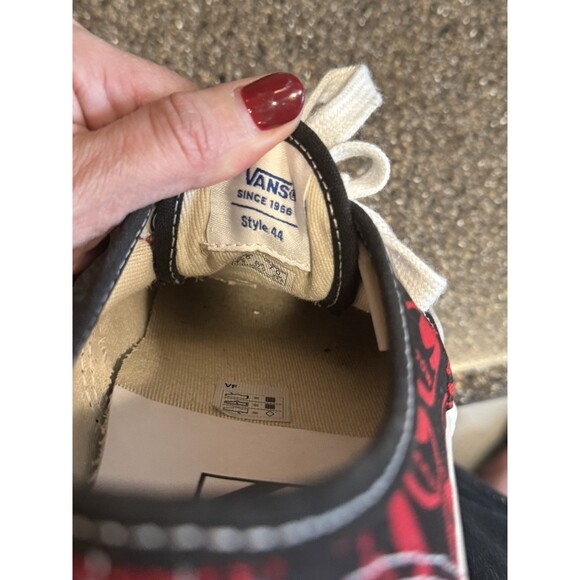 VANS 44 DX Anaheim Factory Red Mooneyes Moon Equipped Size 5.5 Mens 7 Women's - Picture 5 of 7